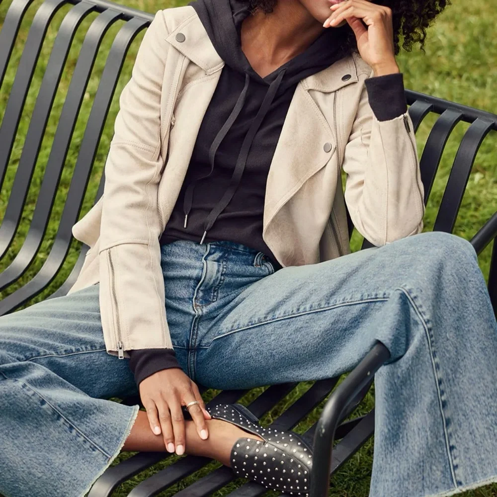 DV by Dolce Vita Black and Silver Loafers - Picture 4 of 5